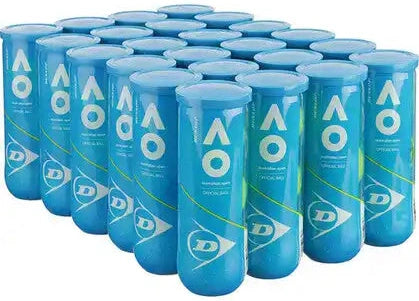 Dunlop Australian Open Extra Duty Tennis Balls Case 24x - Yellow