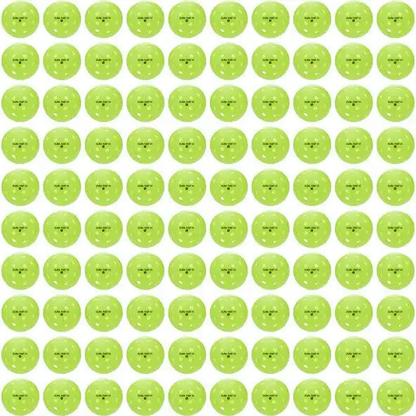 Durafast 40 Outdoor Pickleballs 100x - Neon