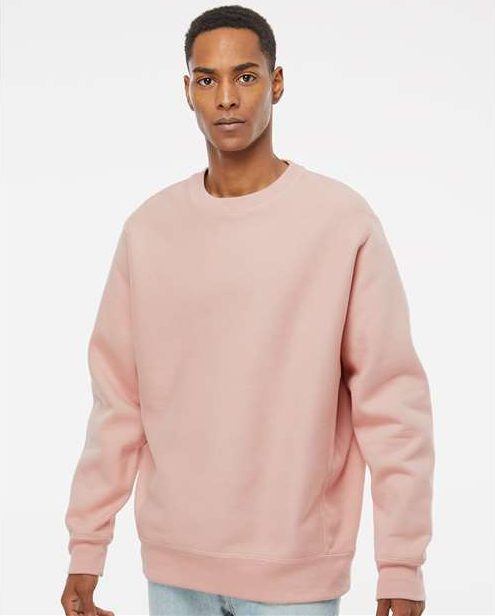 Dusty Pink Legend - Premium Heavyweight Cross-Grain Crewneck Sweatshirt - IND5000C