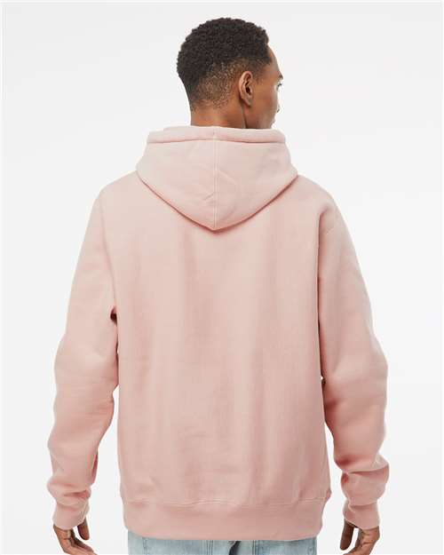 Dusty Pink Legend - Premium Heavyweight Cross-Grain Hooded Sweatshirt - IND5000P