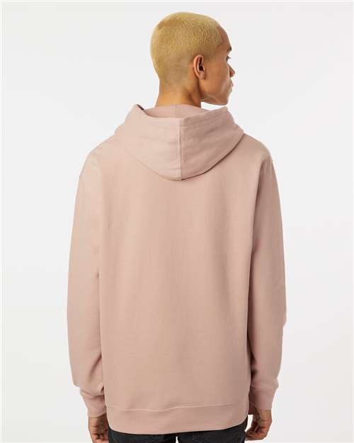 Dusty Pink Midweight Hooded Sweatshirt - SS4500
