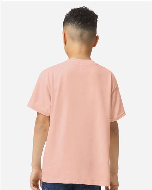 Dusty Rose Heavy Cotton™ Youth T-Shirt - 5000B