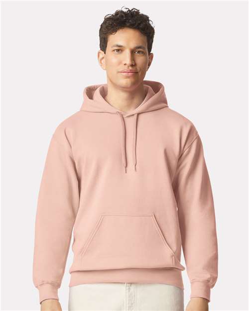 Dusty Rose Softstyle® Midweight Hooded Sweatshirt - SF500