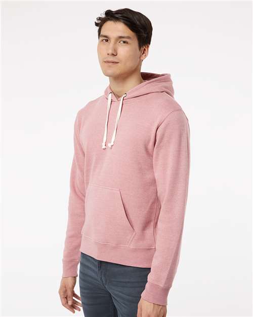 Dusty Rose Triblend Triblend Fleece Hooded Sweatshirt - 8871