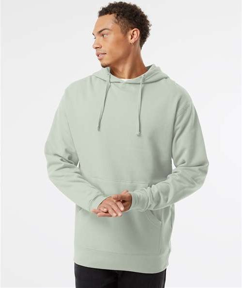 Dusty Sage Midweight Hooded Sweatshirt - SS4500