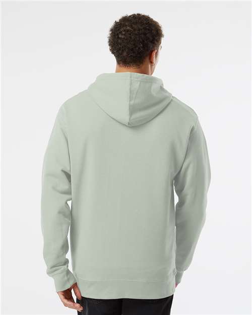 Dusty Sage Midweight Hooded Sweatshirt - SS4500