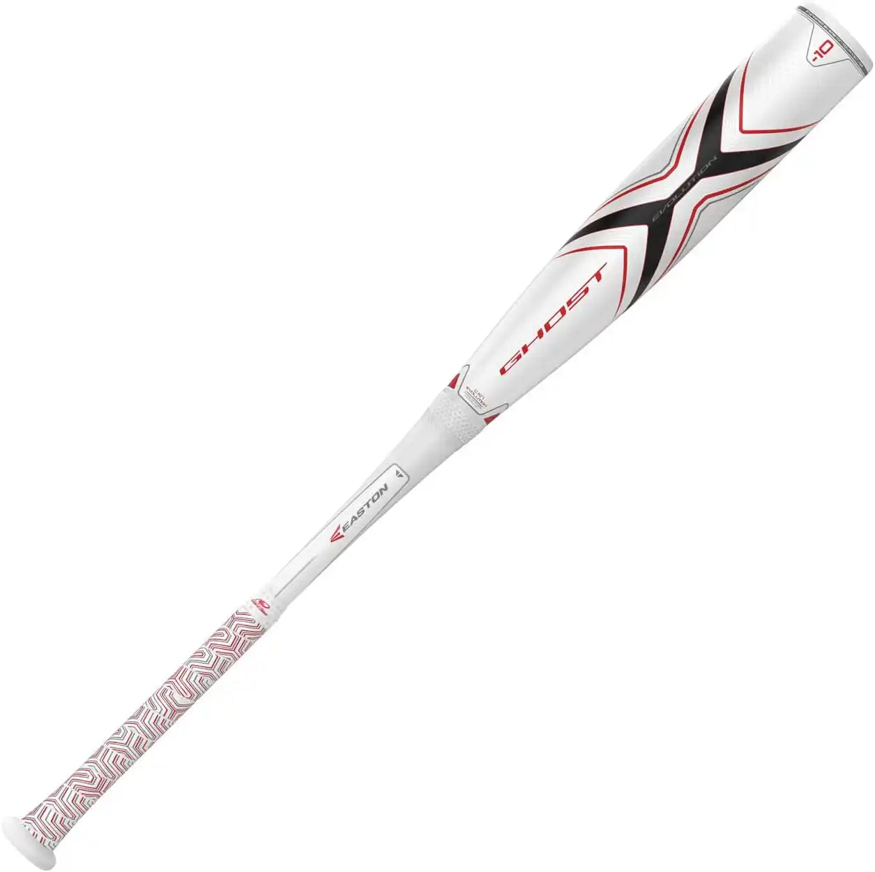 Easton 2019 Ghost (-10) Sr League 2 5/8’’ Bat - White Black - 28’’ - 18.0 Oz