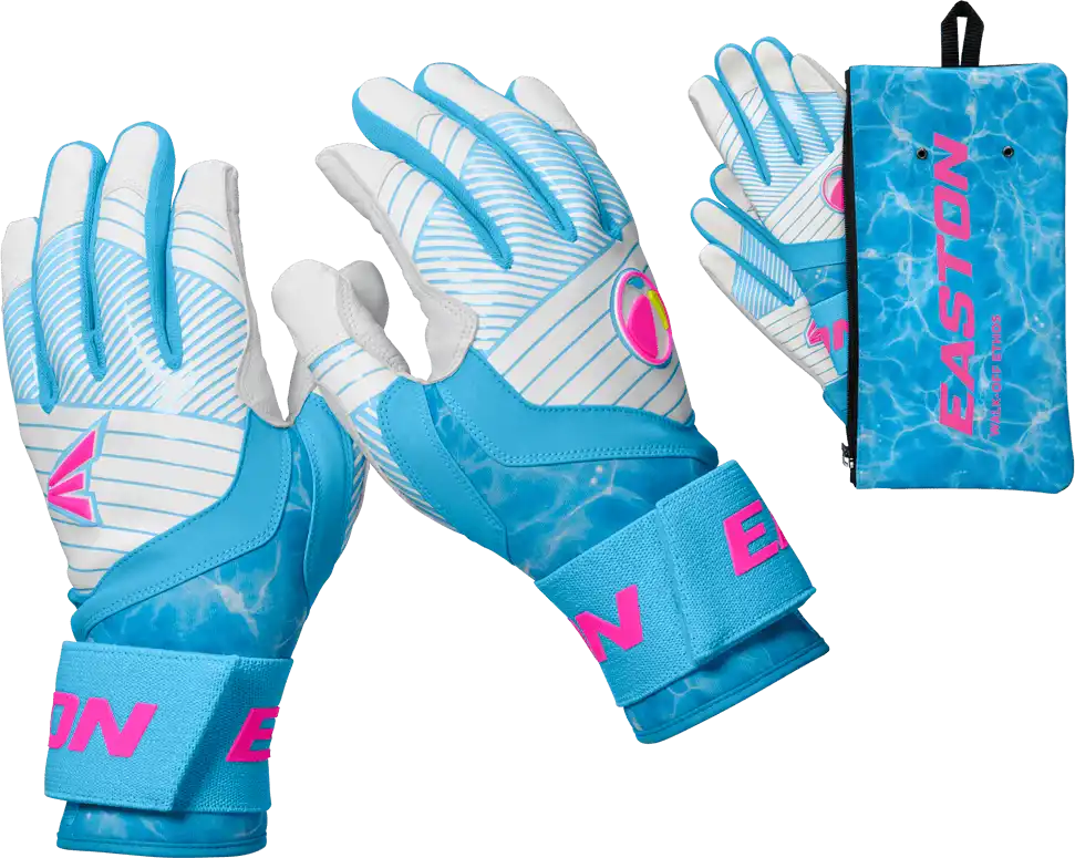Easton Walk off Ethos Locked in Pool Party Youth Batting Gloves Wo25liybg