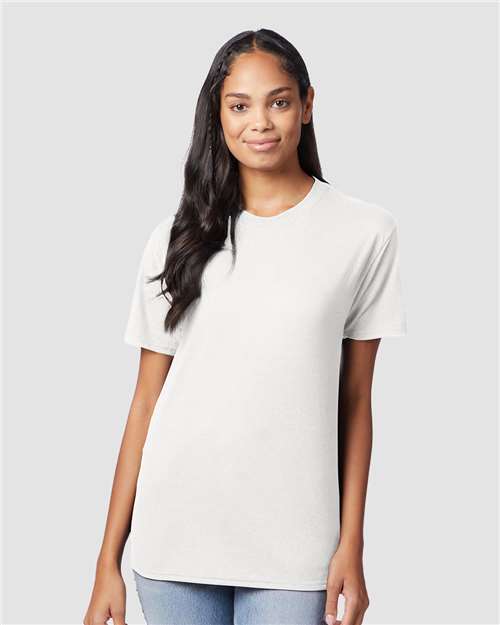 Eco White Perfect-T Triblend T-Shirt - 42TB