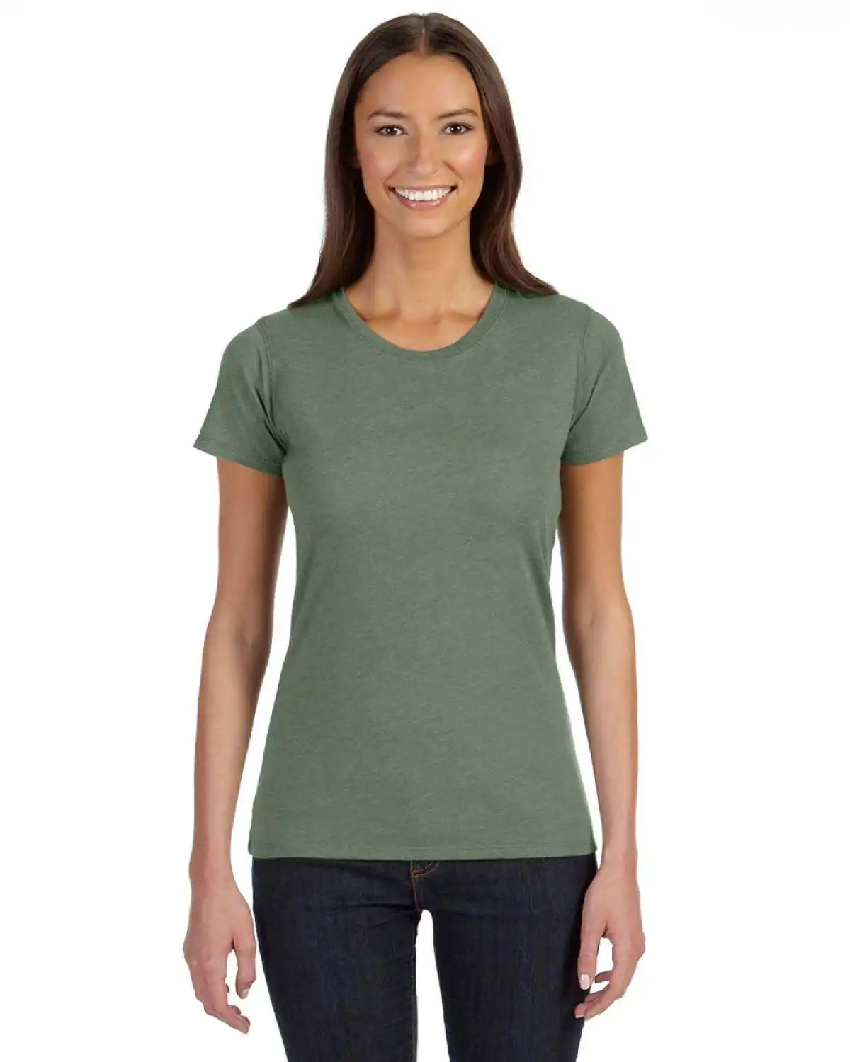 Econscious Ec3800 Ladies’ Blended Eco T-shirt - Asparagus - Forest / Ladies 2xl