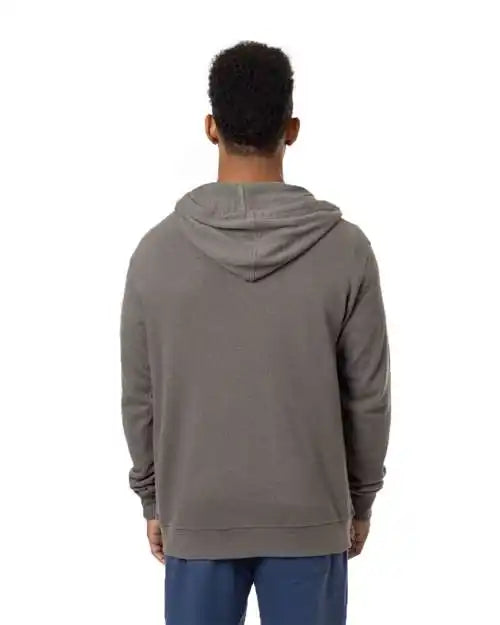 Econscious Ec5980 Hemp Hero Full-zip Hooded Sweatshirt - Ec5980 - Stonework Grey