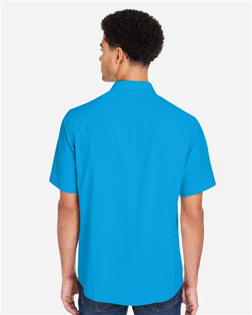 Electric Blue Men's Ultra UVP® Marina Shirt - CE510