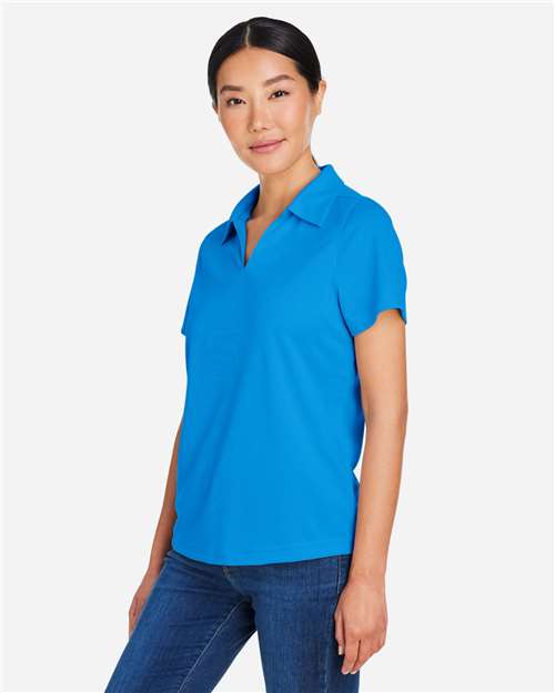 Electric Blue Women's Market Snag Protect Mesh Polo - CE104W