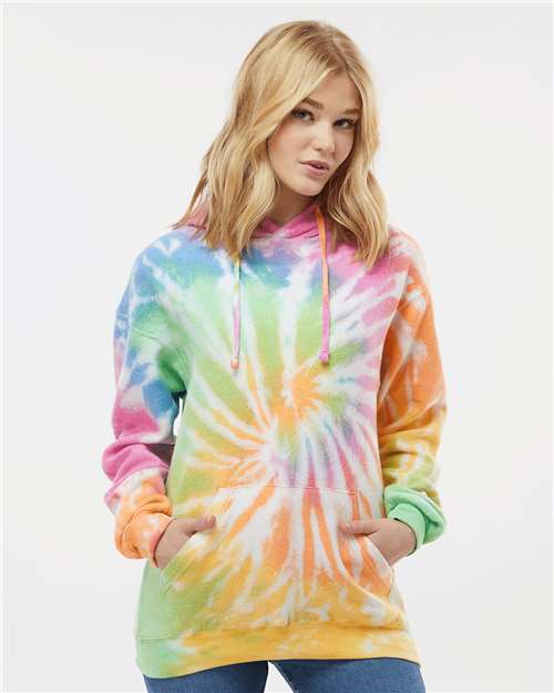 Eternity Tie-Dyed Cloud Fleece Hooded Sweatshirt - 8600