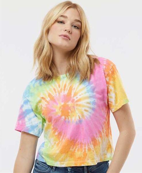 Eternity Women's Tie-Dyed Crop T-Shirt - 1050