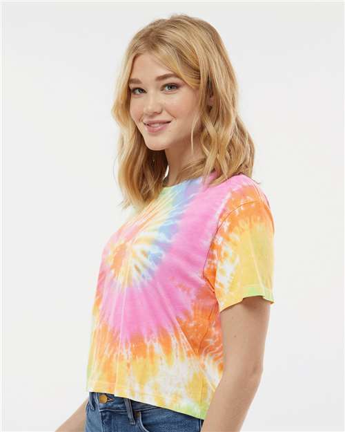 Eternity Women's Tie-Dyed Crop T-Shirt - 1050