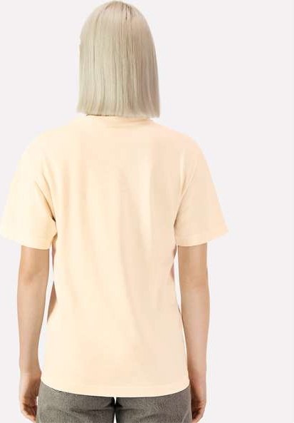 Faded Cream Garment-Dyed Heavyweight Cotton Tee - 1301GD