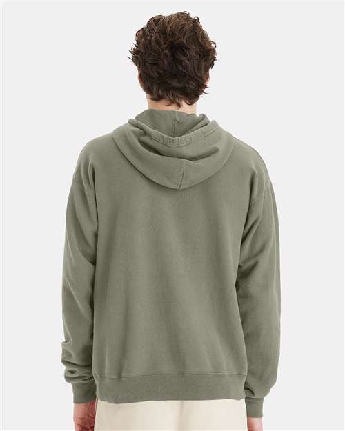 Faded Fatigue Garment-Dyed Hooded Sweatshirt - GDH450