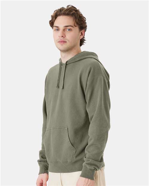 Faded Fatigue Garment-Dyed Hooded Sweatshirt - GDH450