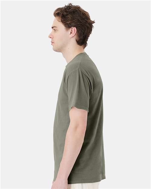 Faded Fatigue Garment-Dyed Pocket T-Shirt - GDH150