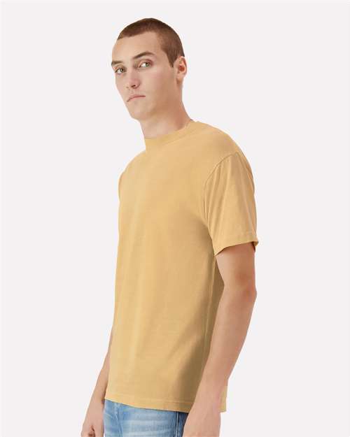 Faded Mustard Garment-Dyed Heavyweight Cotton Tee - 1301GD