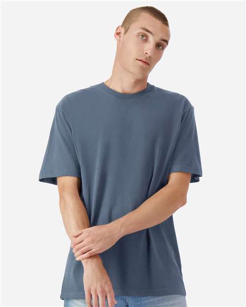 Faded Navy Garment-Dyed Heavyweight Cotton Tee - 1301GD