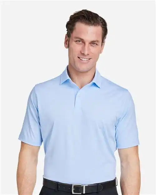 Fairway & Greene I11526 Usa Made Mini Stripe Tech Polo - Bluff