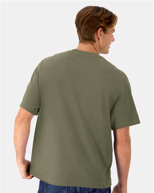 Fatigue Green Beefy-T® Retro Street T-Shirt - 5180R