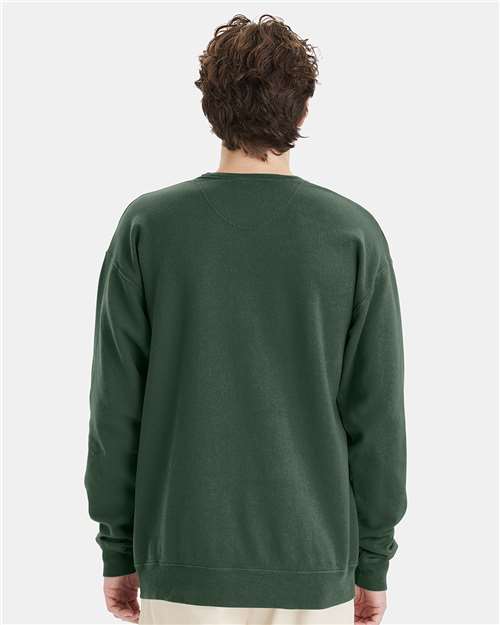 Field Green Garment-Dyed Crewneck Sweatshirt - GDH400