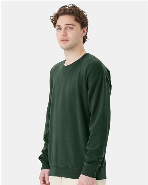 Field Green Garment-Dyed Crewneck Sweatshirt - GDH400