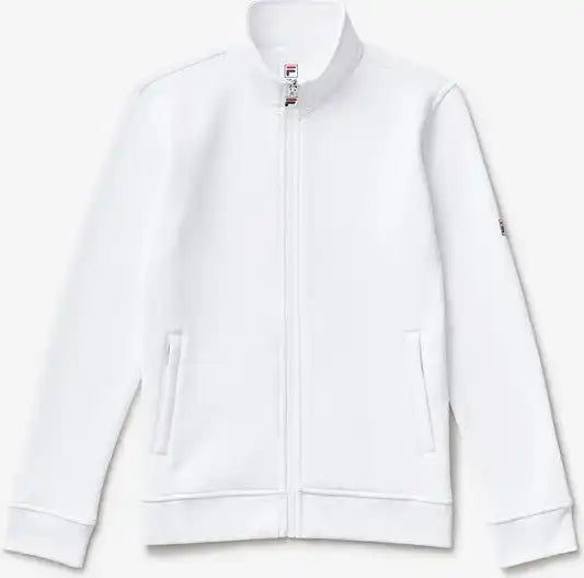 Fila Boys’ Essentials Fleece Jacket - White