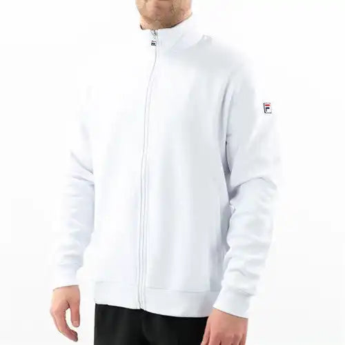 Fila Essentials Match Fleece Full Zip Jacket - White