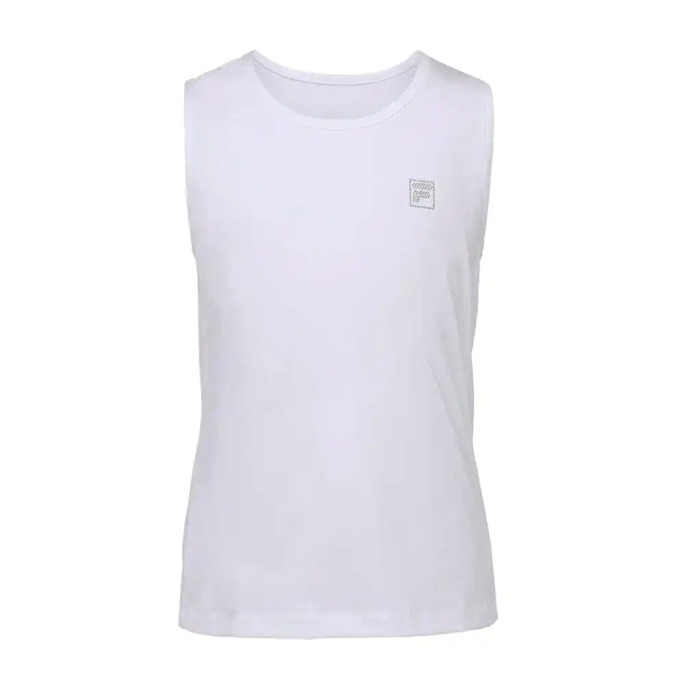 Fila Girls’ Full Coverage Tank - White