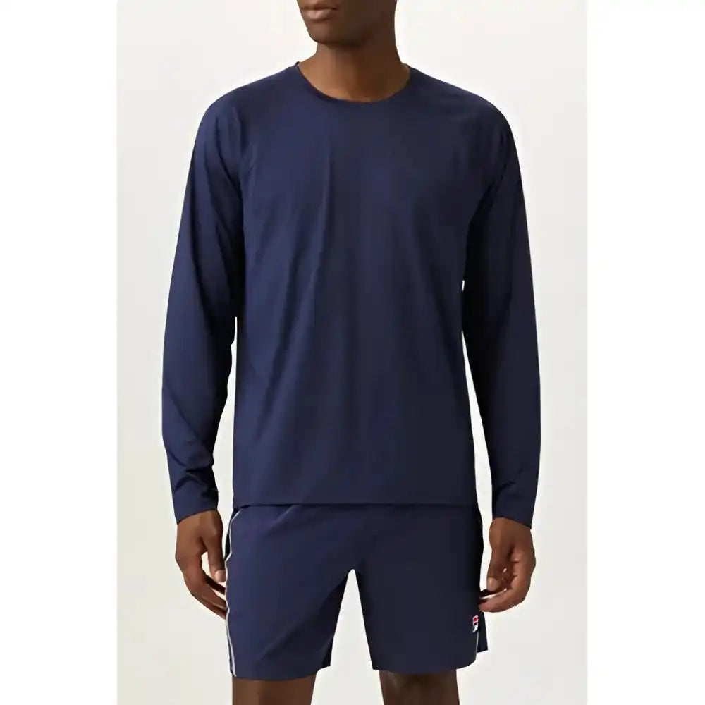 Fila Uv Blocker Long Sleeve Men’s - Navy