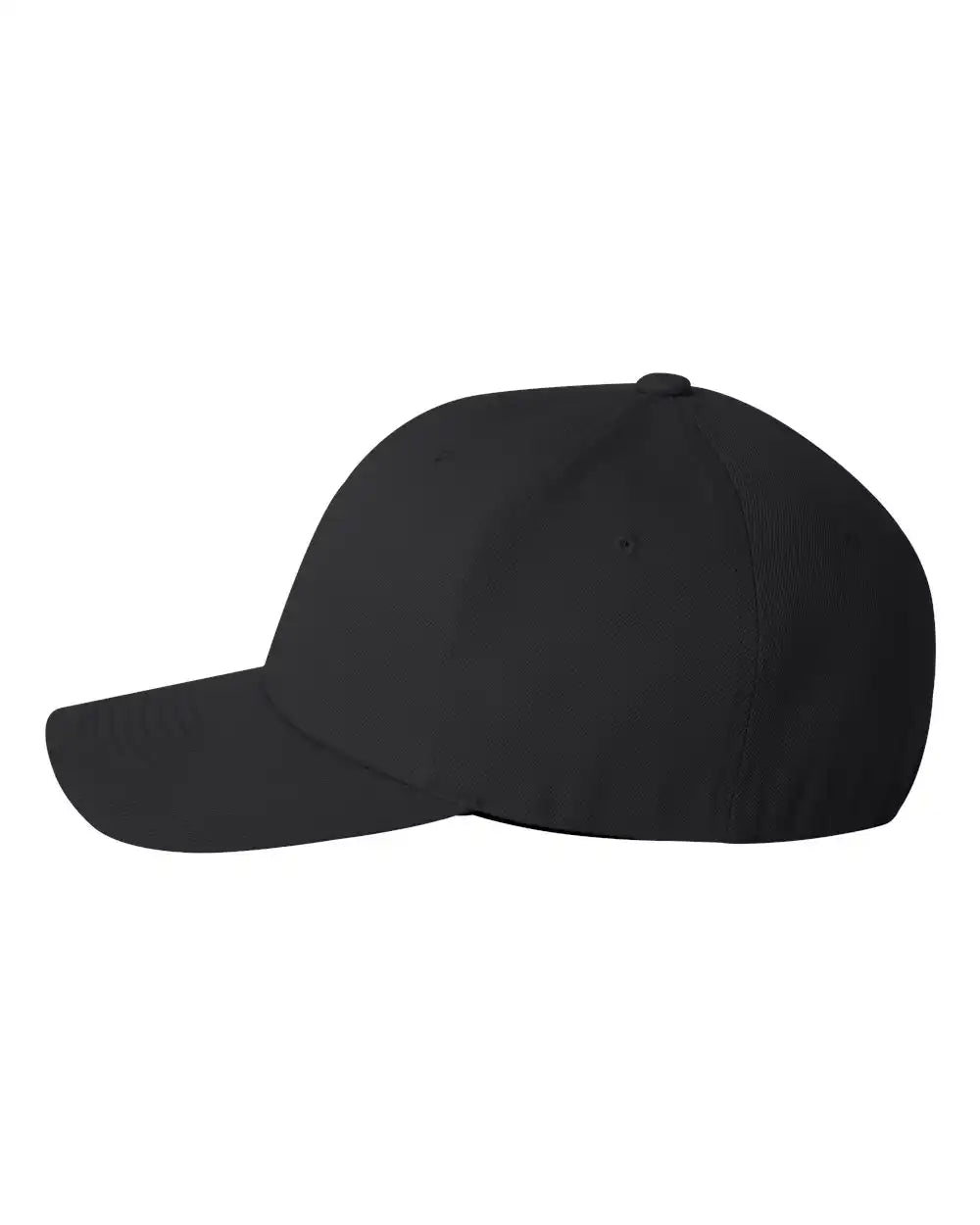 Flexfit 6477 Wool-blend Cap - Black - S/m