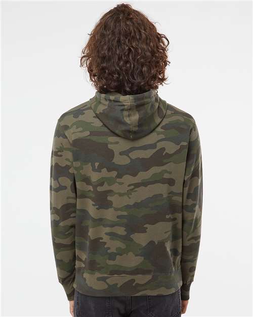 Forest Camo Lightweight Hooded Sweatshirt - AFX90UN