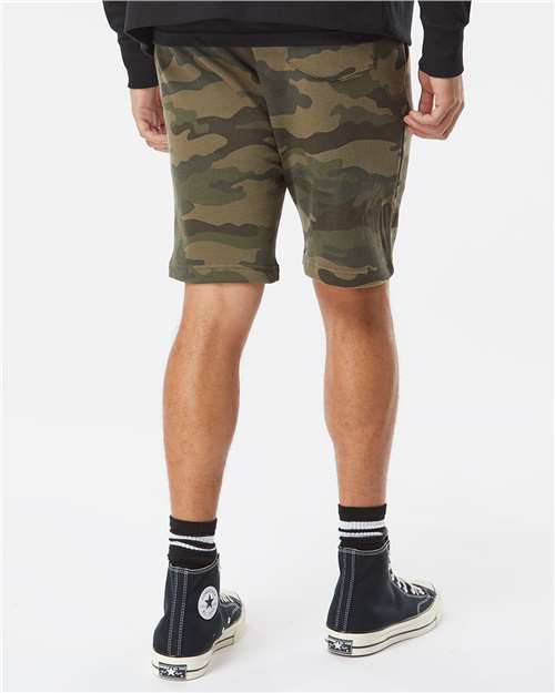 Forest Camo Midweight Fleece Shorts - IND20SRT