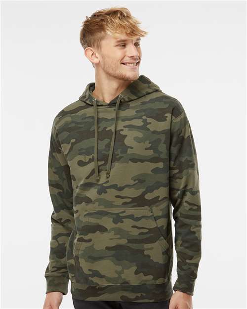 Forest Camo Midweight Hooded Sweatshirt - SS4500