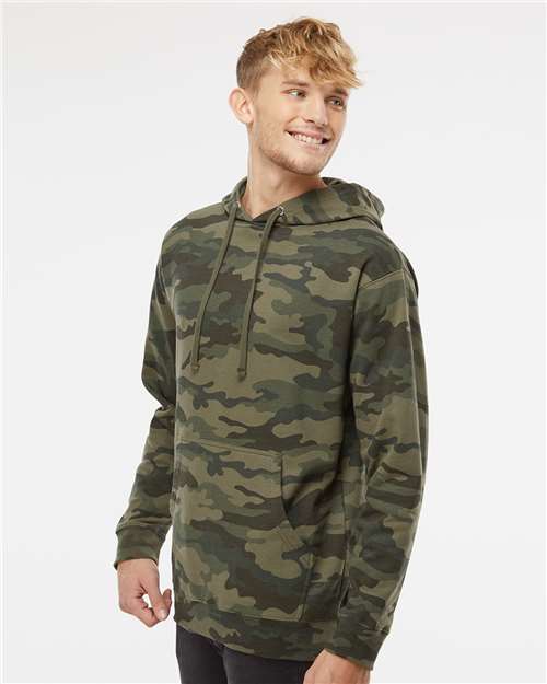 Forest Camo Midweight Hooded Sweatshirt - SS4500