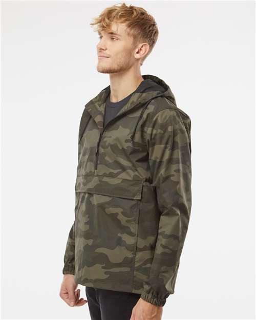 Forest Camo Nylon Anorak - EXP94NAW
