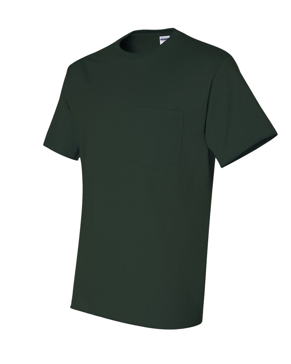 Forest Green Dri-Power® 50/50 Pocket T-Shirt - 29MPR