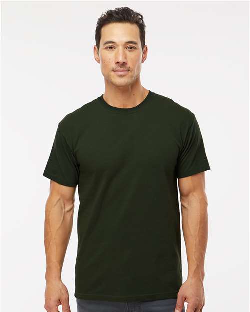 Forest Green Gold Soft Touch T-Shirt - 4800