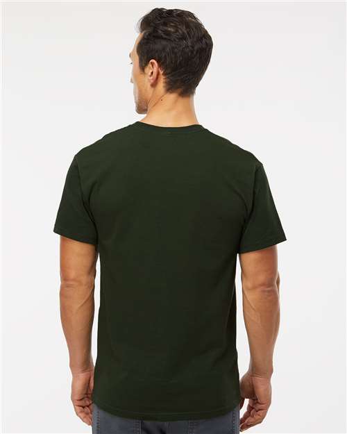 Forest Green Gold Soft Touch T-Shirt - 4800