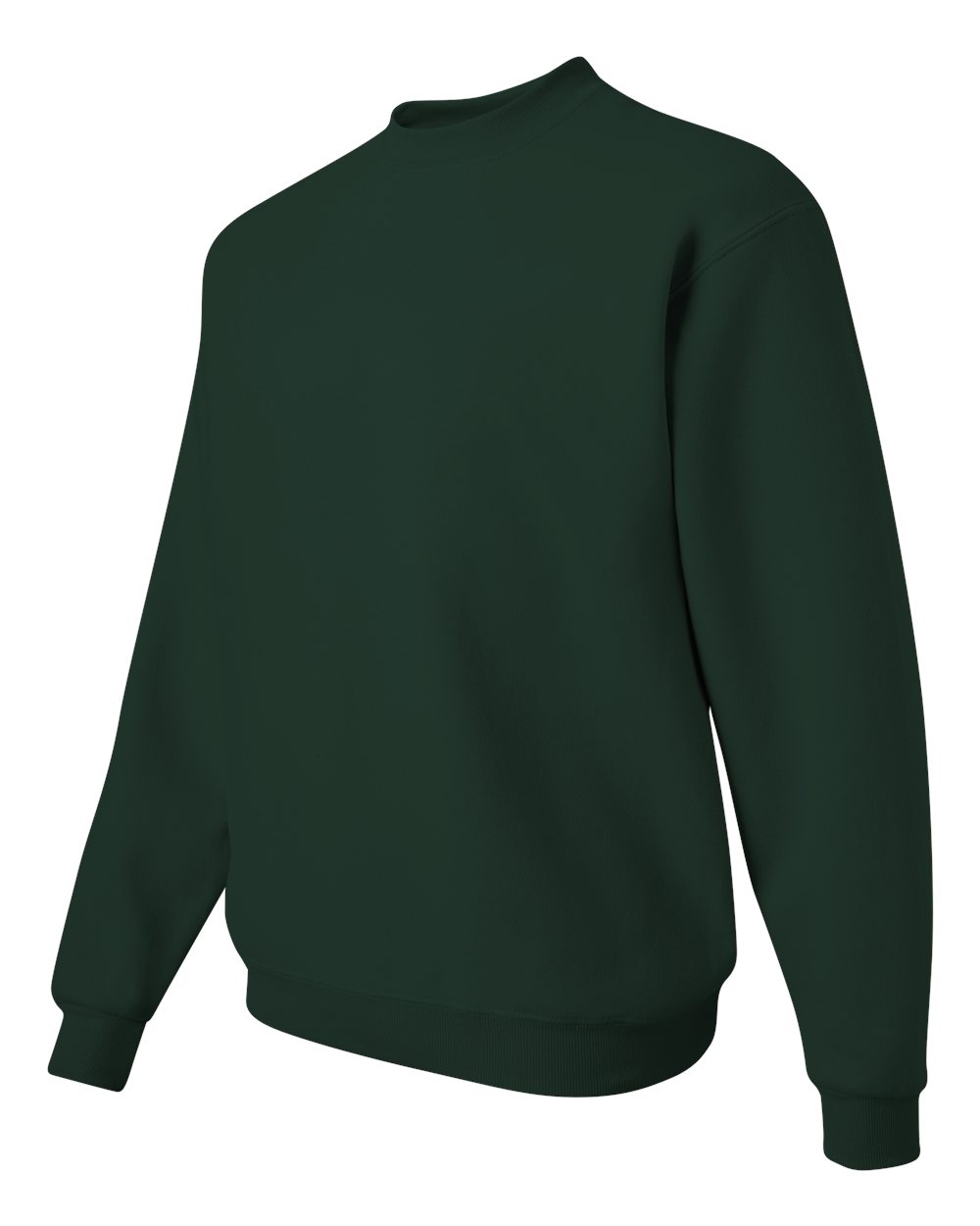Forest Green NuBlend® Crewneck Sweatshirt - 562MR