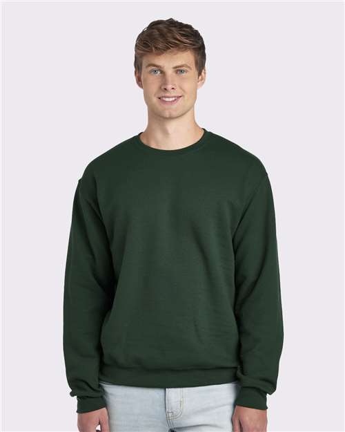 Forest Green NuBlend® Crewneck Sweatshirt - 562MR