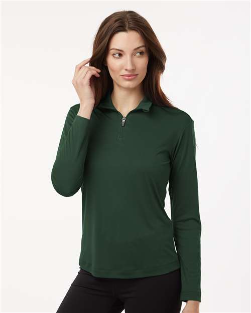Forest Green Pro-Lock Women's Performance Quarter-Zip Pullover - 41870L