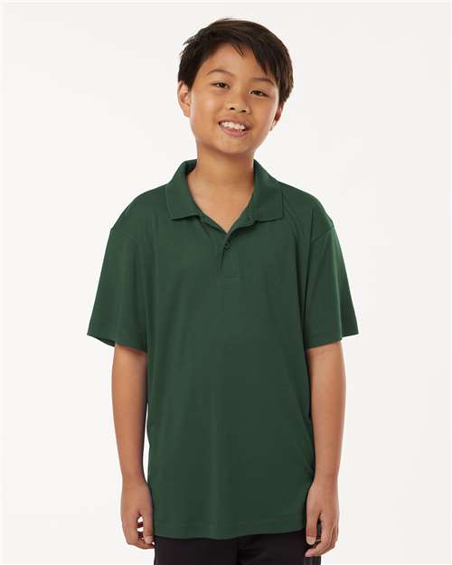 Forest Green Pro-Lock Youth Performance Polo - 41800Y
