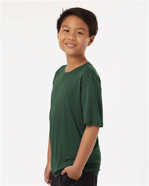 Forest Green Pro-Lock Youth Performance T-Shirt - 48000Y