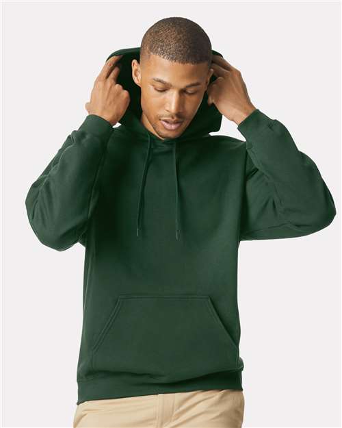 Forest Green Softstyle® Midweight Hooded Sweatshirt - SF500