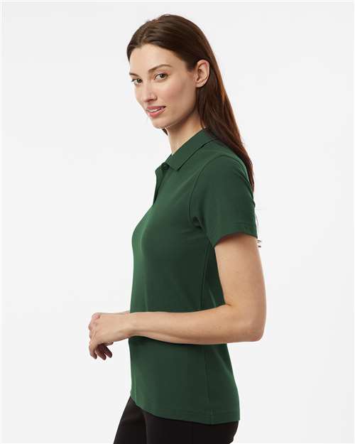 Forest Green Women's Pique Polo - 62800L